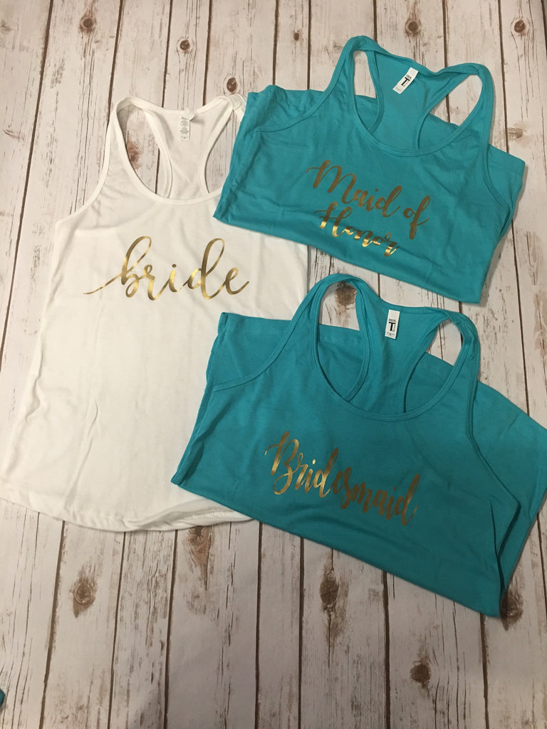 bridal party tops