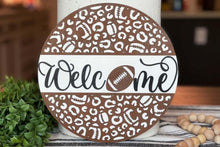 Football Welcome Custom Door Hanger Decor