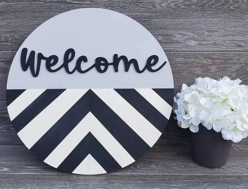 Welcome Stripes DIY Kit