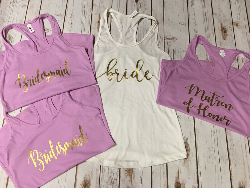 Awkward Styles Bride Squad Tops for Bachelorette Party Racerback Bride Tank Tops Bride Squad Tanks Bride BFF Gifts for Bridesmaid Tops Bride Crew
