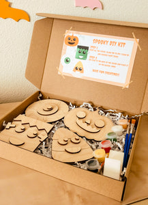 Kids DIY Halloween shapes kit