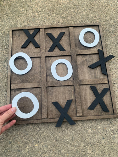 Oversized Tic-Tac-Toe Board Game